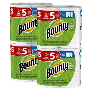 Bounty Select-a-Size Paper Towels, White, 8 Huge Rolls = 20 Regular Rolls